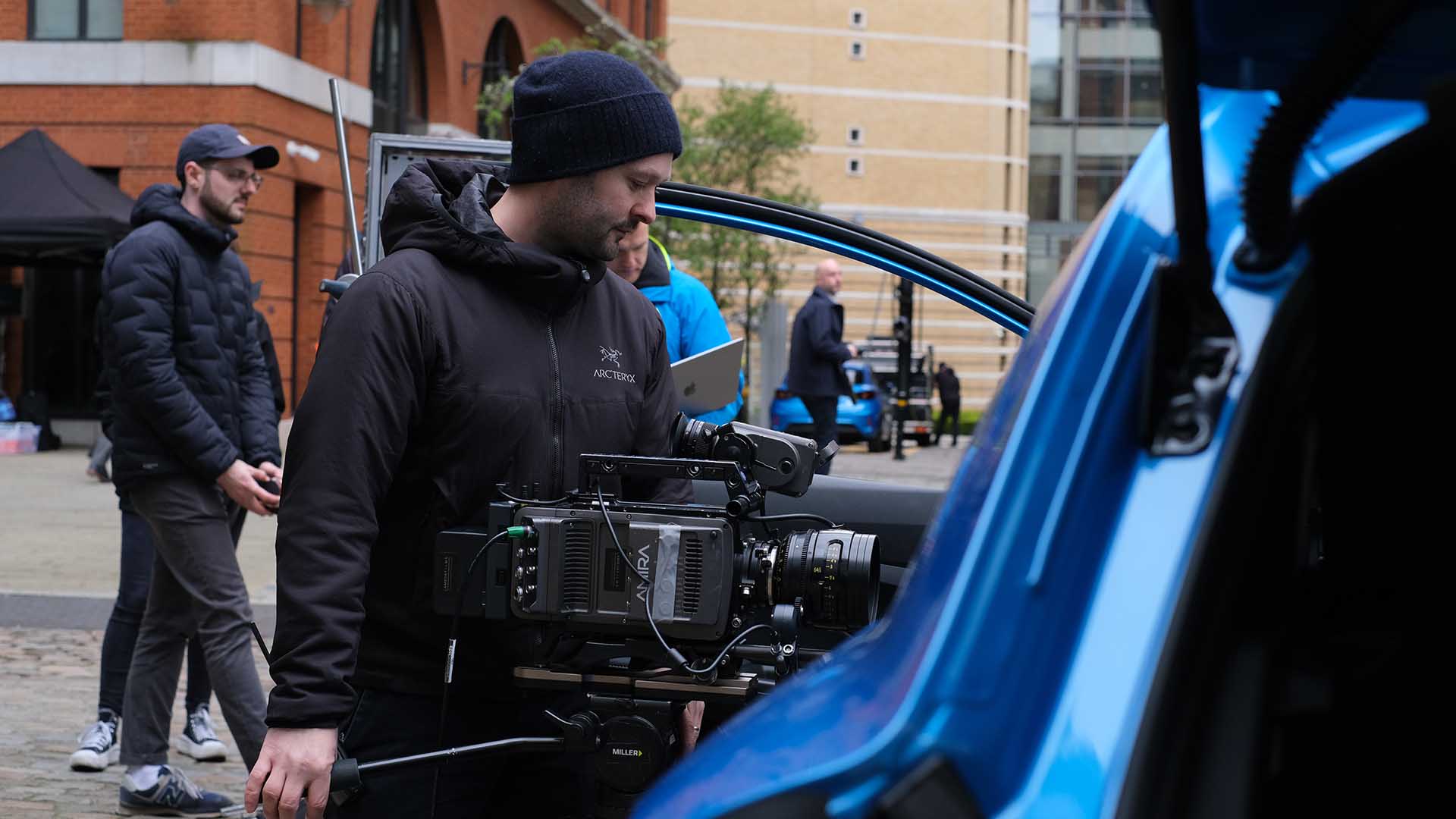 Behind the scenes of our TV Commercial Production for MG Cars